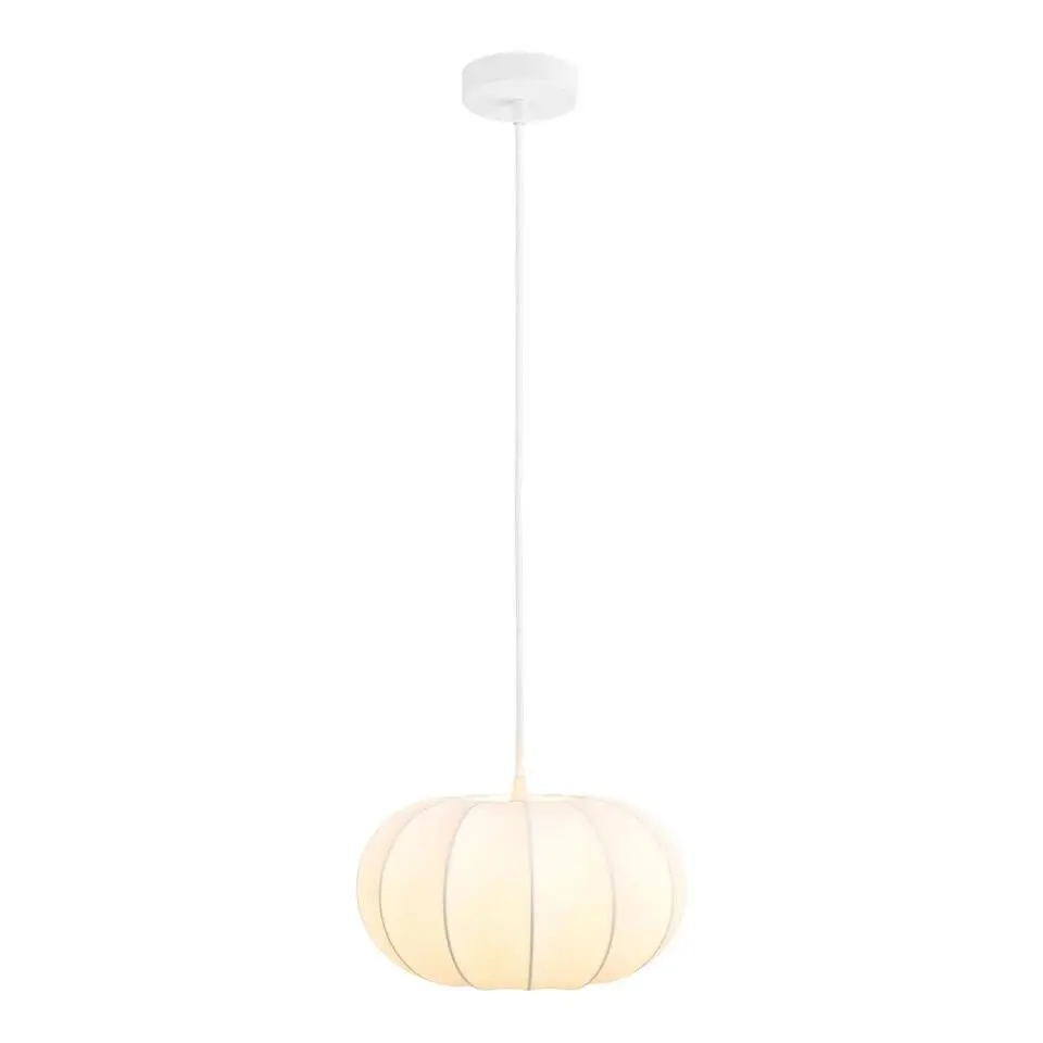 Hioshop Fenja hanglamp &Oslash;28cm wit