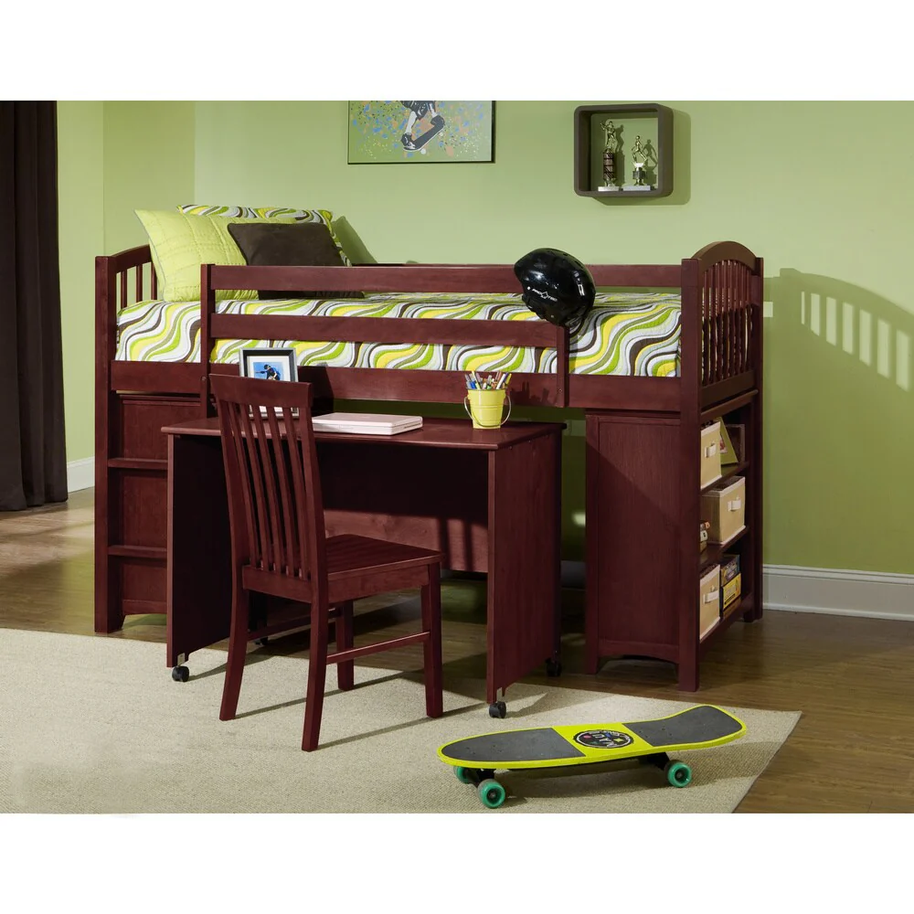 NE Kids School House Collection Mobile Desk Cherry