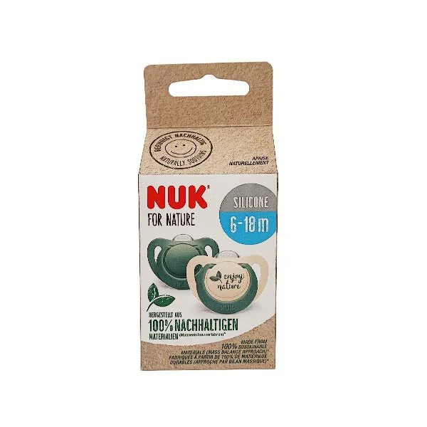 Nuk Nature Soother S2 Asst. 2 Pack