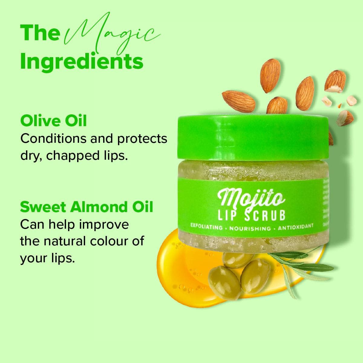 Give Me Exfoliating Sugar Lip Scrub - Mojito