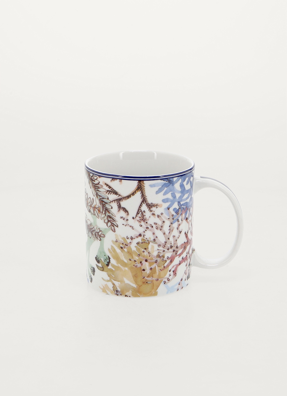 MUG EN PORCELAINE AVEC MOTIF MARIN - GOAP MULTICOLORE