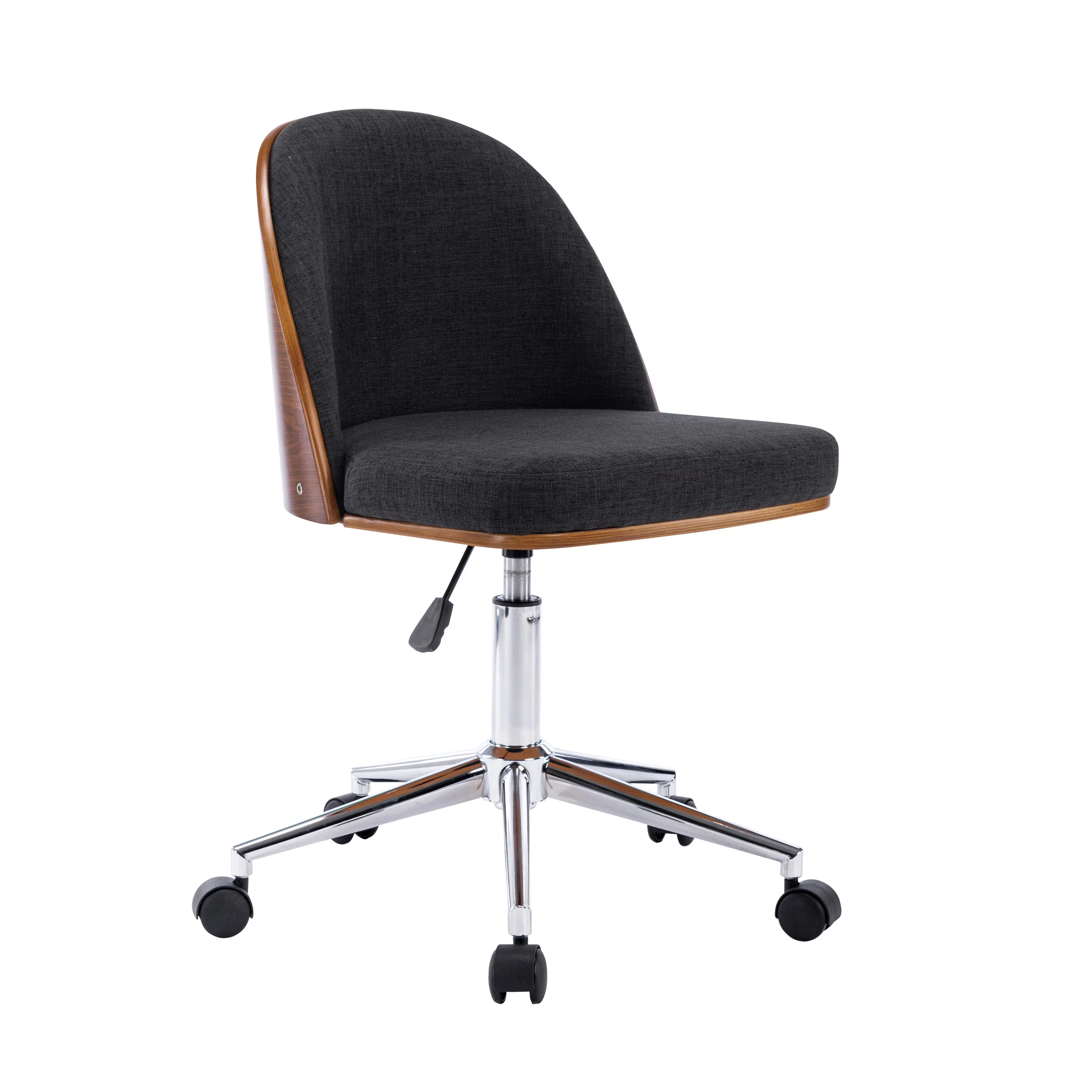 Porthos Home Cris Fabric Mid-Century Office Chair