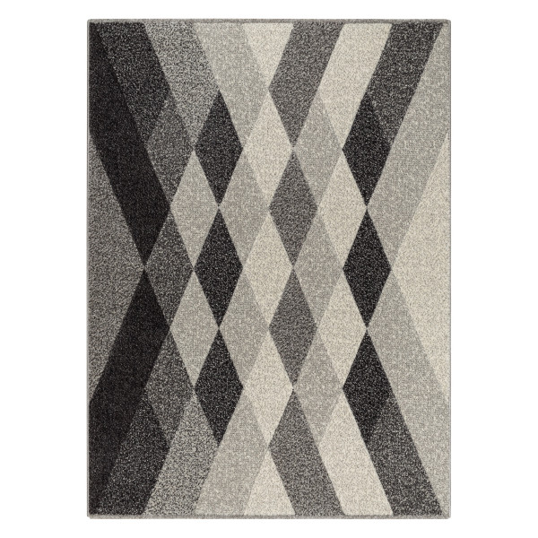 Dywan FEEL 5674/16811 ROMBY szary / antracyt / krem 80x150 cm