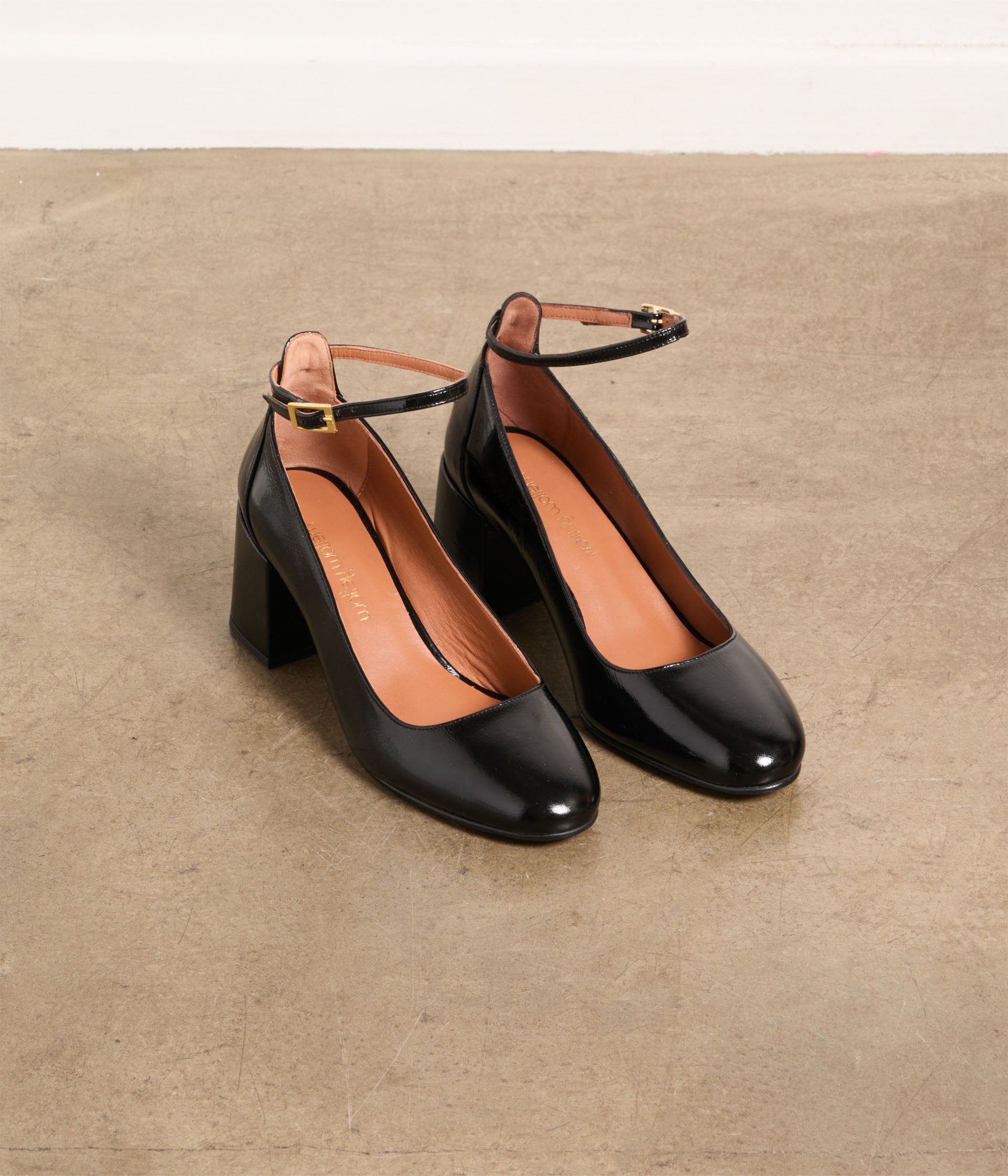 Babies vernies noires Marie
