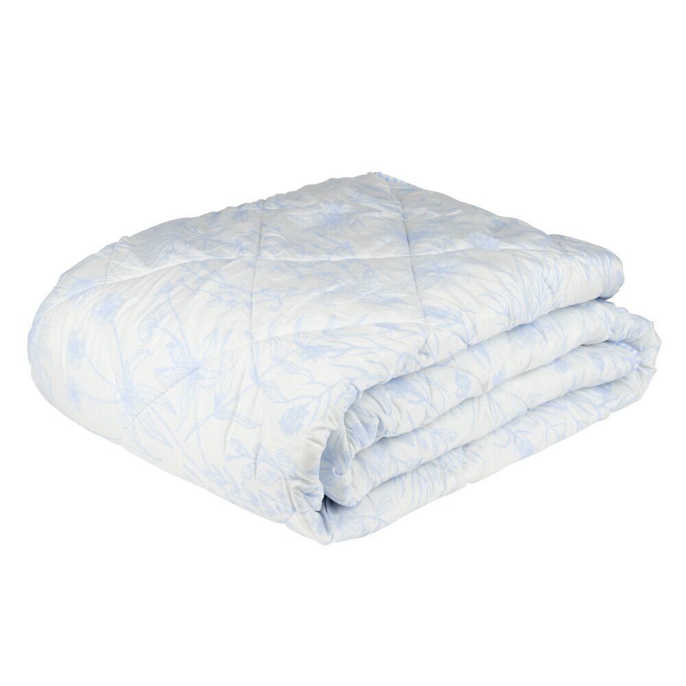 Couette 2 personnes 240x220cm imprimé motif floral (4 modèles)