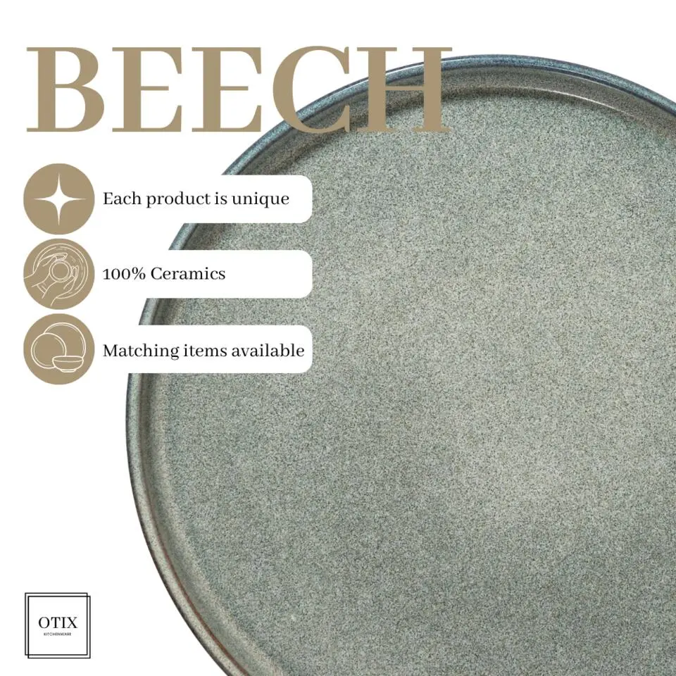 OTIX Serviesset Bordenset 6 Persoons 18-delig Ontbijtborden