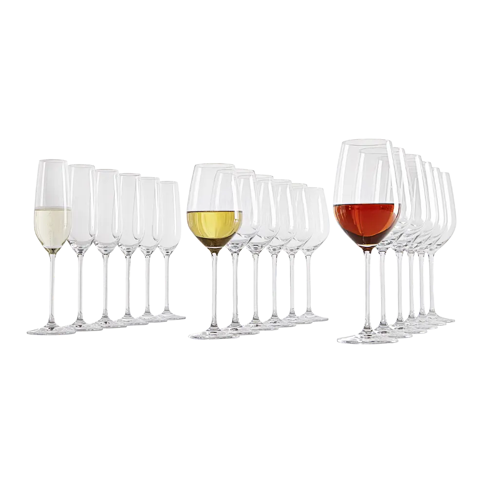 Gläser-Set 18-teilig Fortissimo