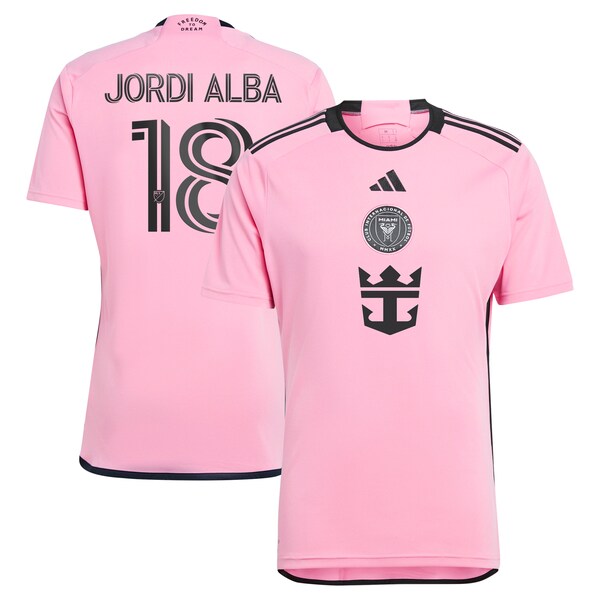 Jordi Alba Ramos Inter Miami CF adidas 2024 2getherness Replica Player Jersey - Pink