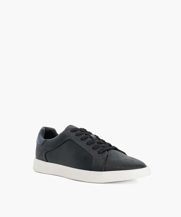 Traces Black - Lace-Up Trainers