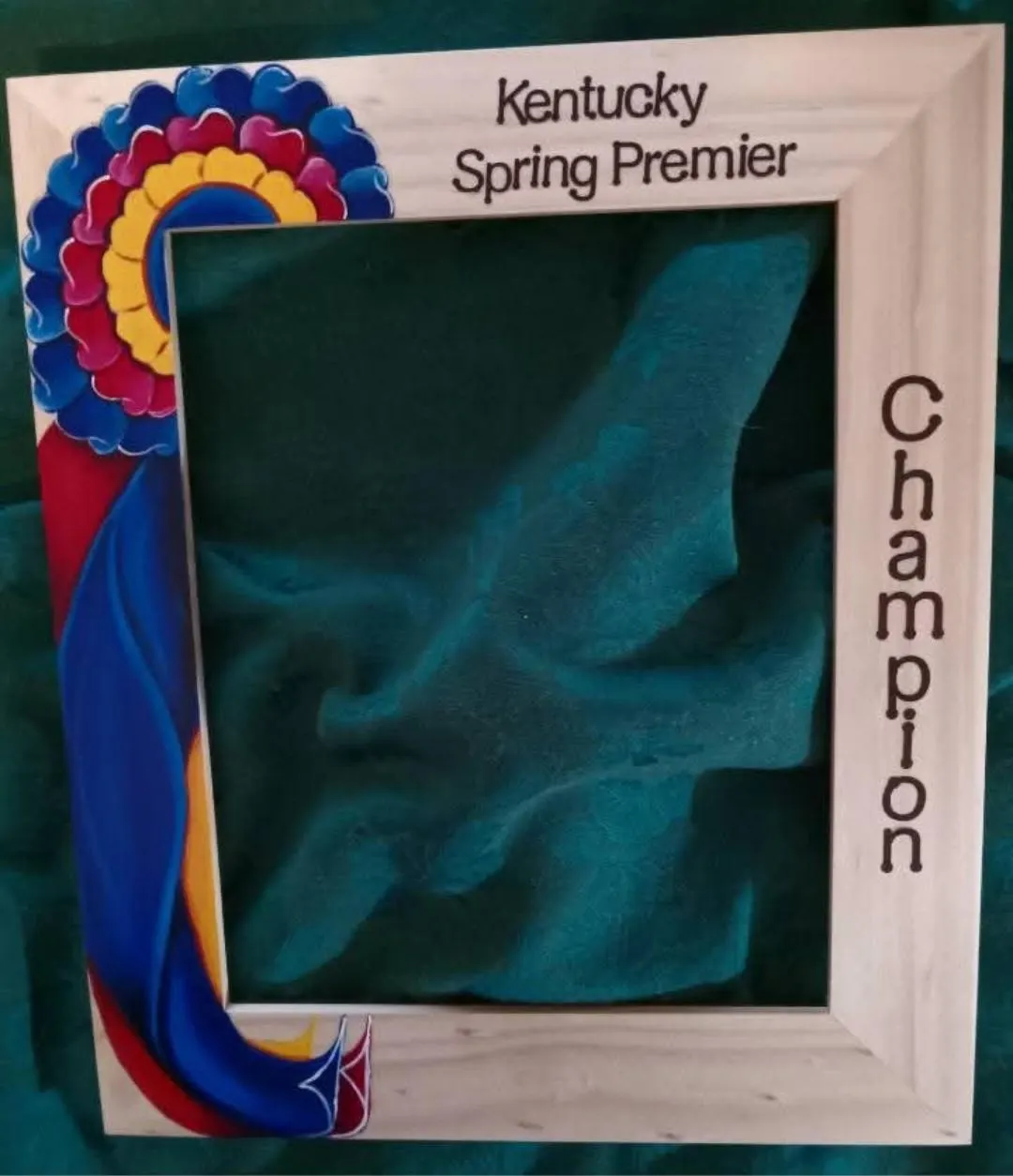 Hand painted, custom picture frames. Trophies, high point awards and personalized gifts.