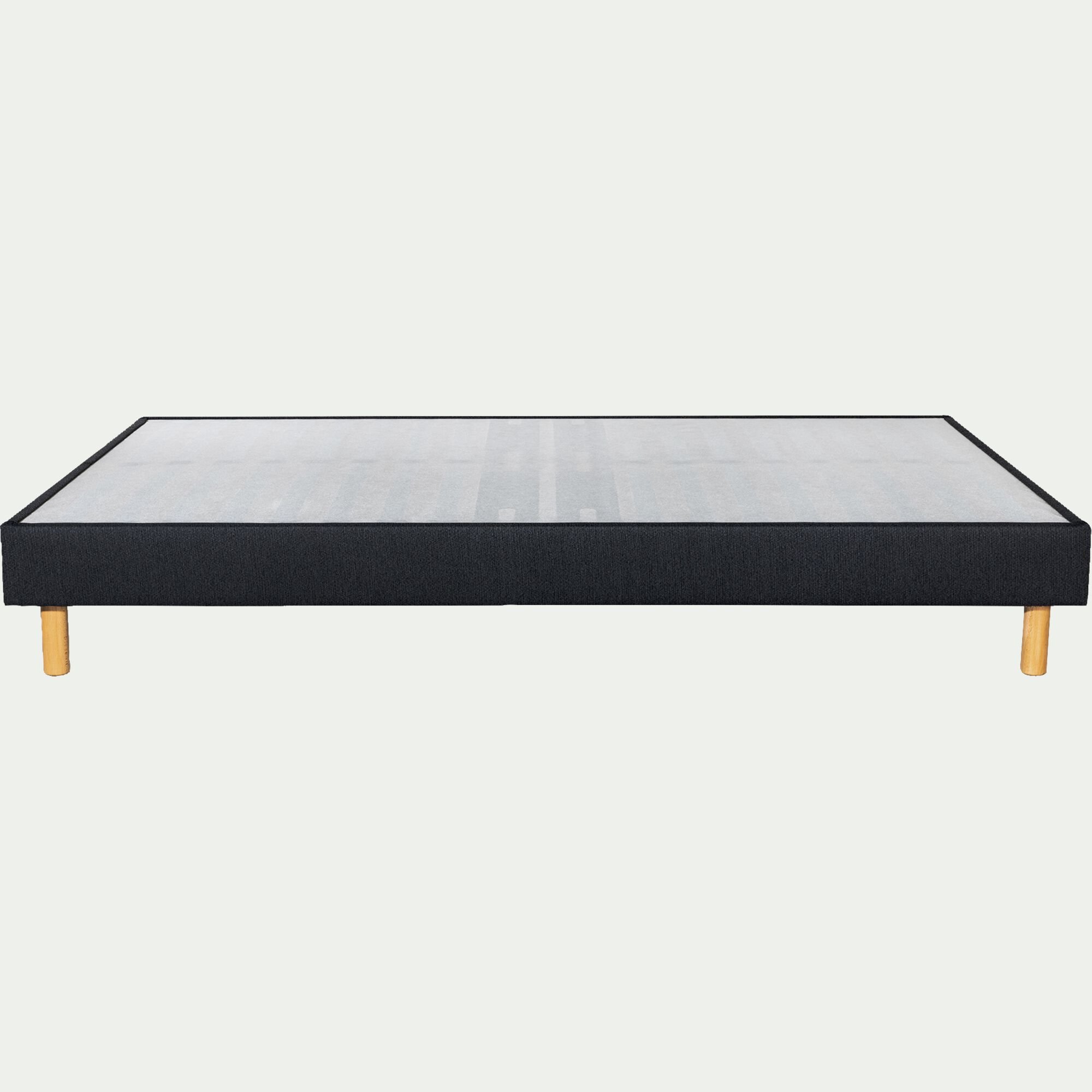 ORAISON - Sommier tapissier morphologique alinea 15cm 140x190cm - gris anthracite