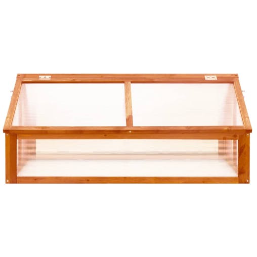 NNEVL Greenhouse Brown 114x80x50 cm Firwood