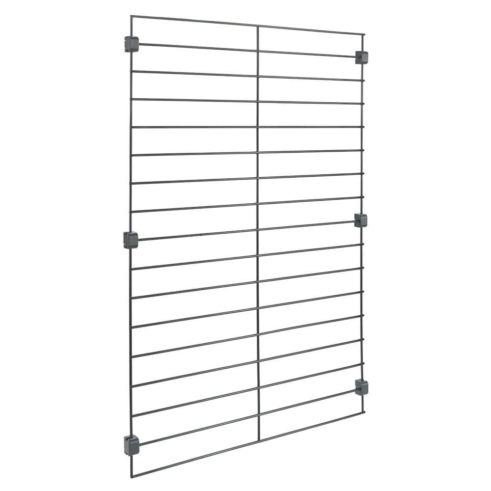 MURAL LINE - Grille noir 43x68cm