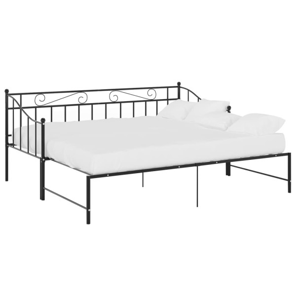 Łóżko Metalowe Rama Łóżka Sofa Wysuwana Do Pokoju Sypialni 90x200 cm