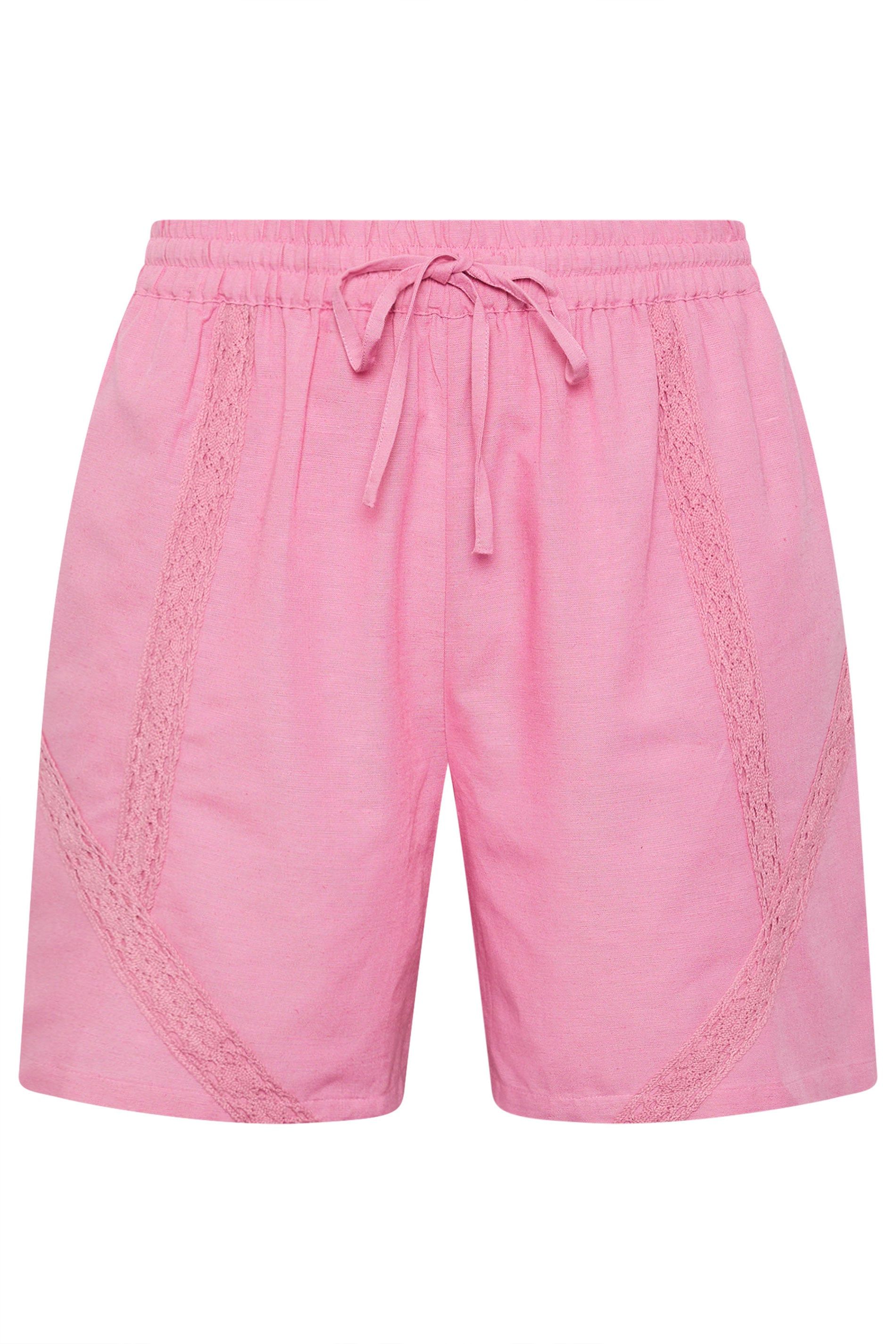 Yours Crochet Drawstring Shorts