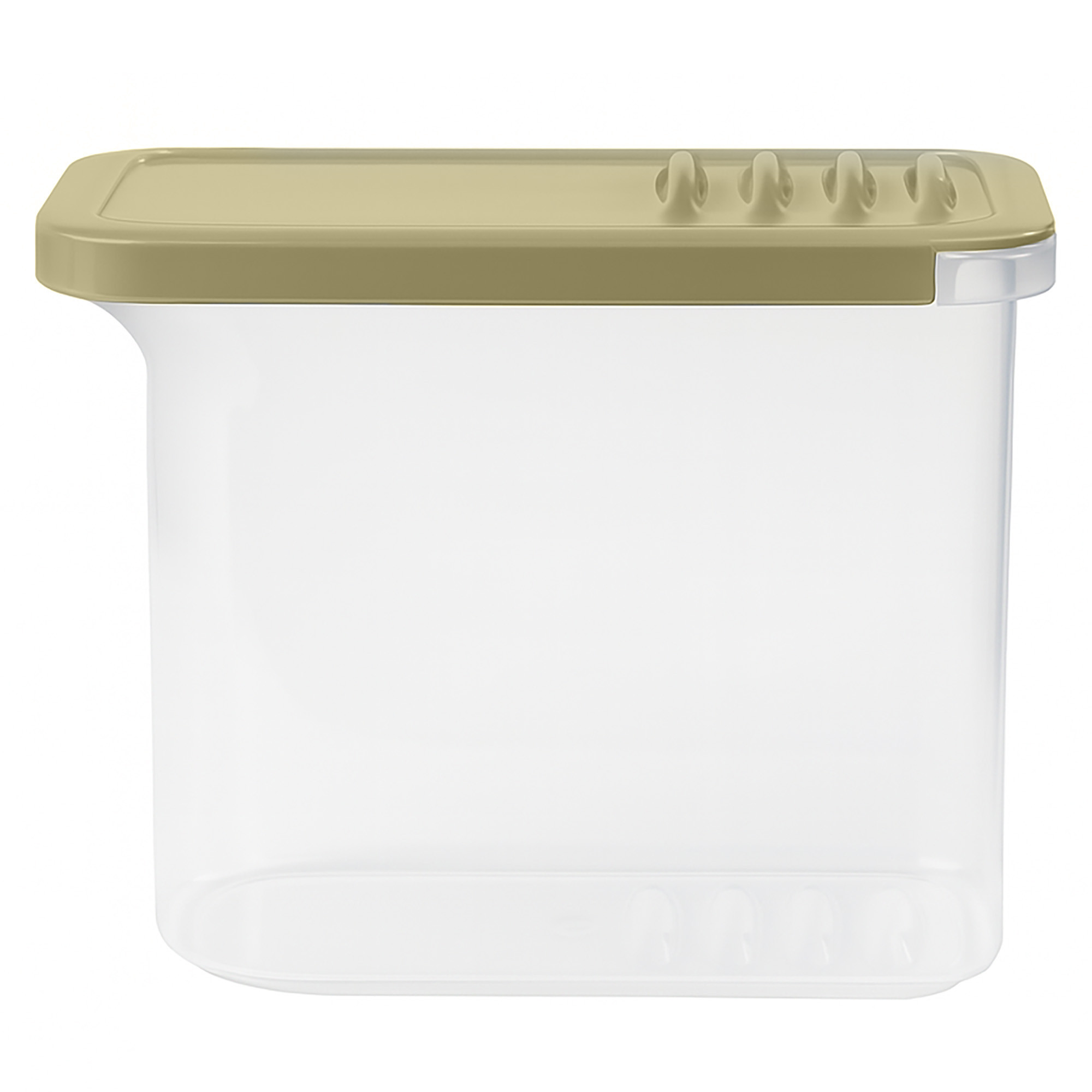 Pojemnik Na Żywność Produkty Sypkie 1 L Plastikowy Na Makaron Mąkę Płatki
