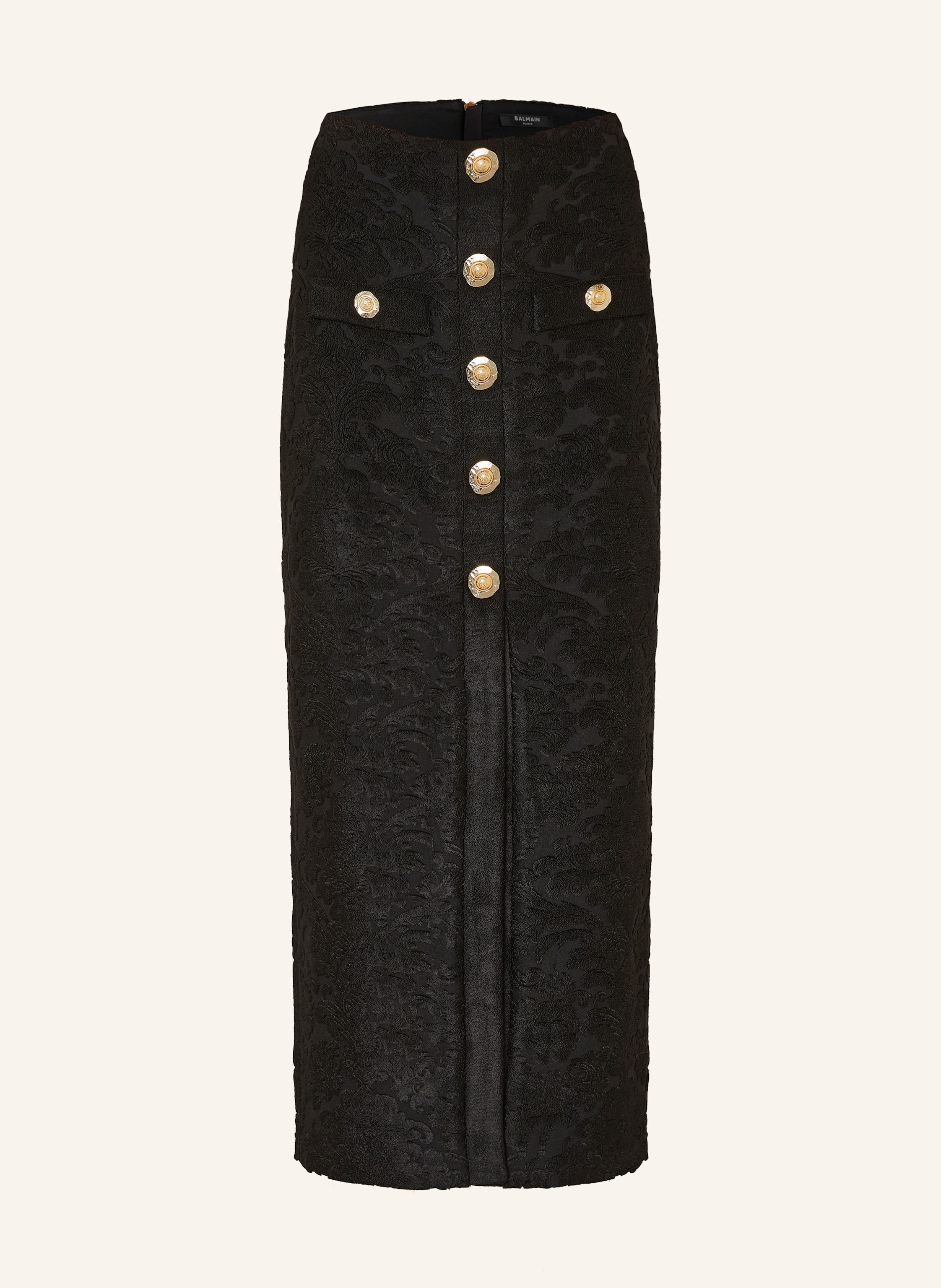 BALMAIN Bouclé-Rock