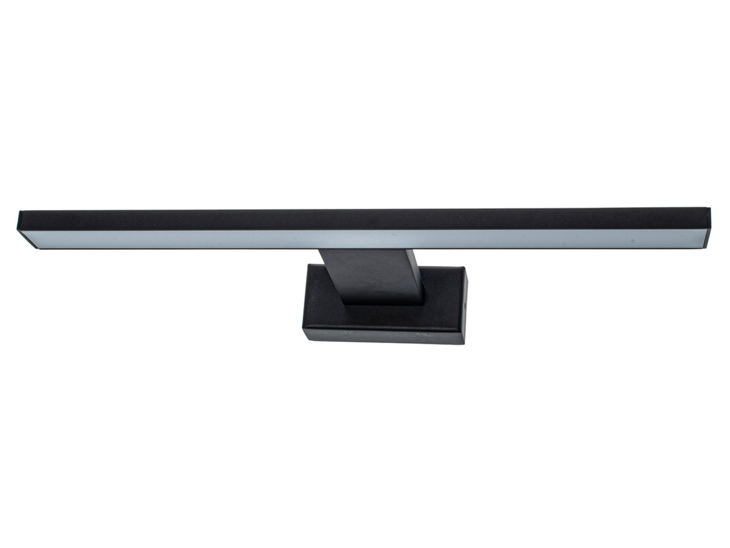 Kinkiet Shine LED metalowy czarny