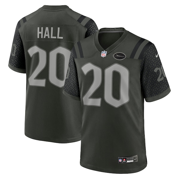Breece Hall New York Jets Nike 2025 Rivalries Collection Game Jersey - Gotham Green