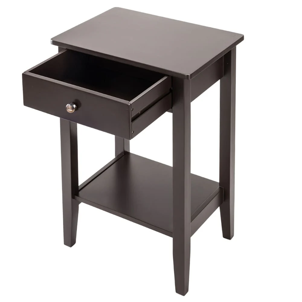 1-Drawer Bedside Table Coffee Table