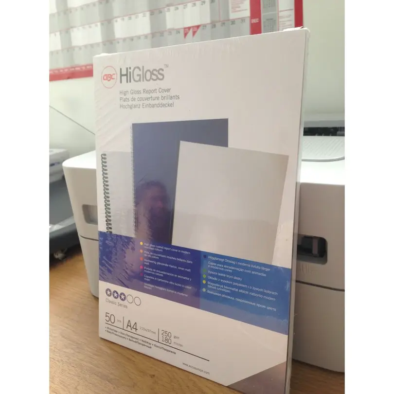 Karte 50er-Set Higloss & Hiclear