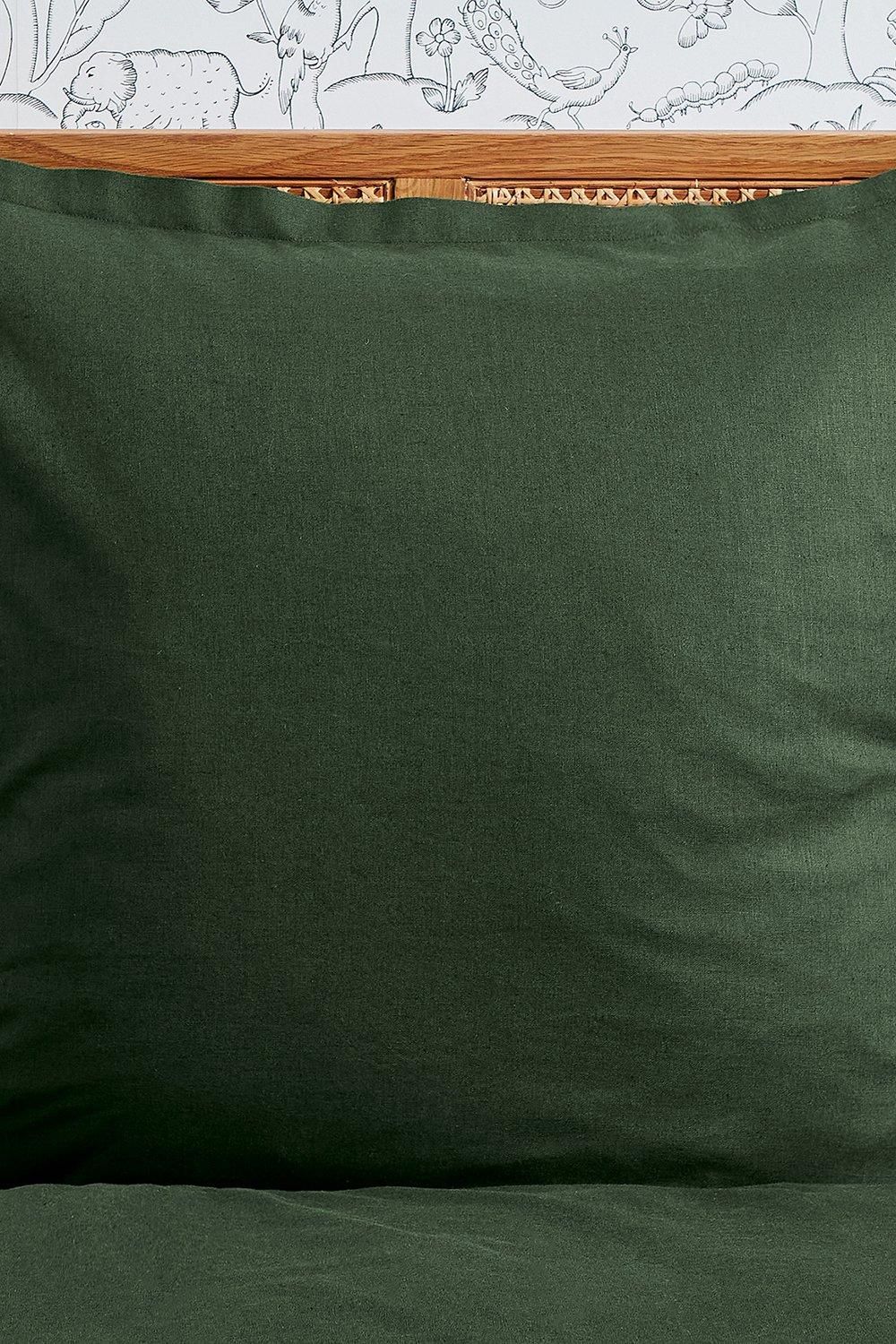 Morris & Co Pure Linen Cotton' Square Pillowcase