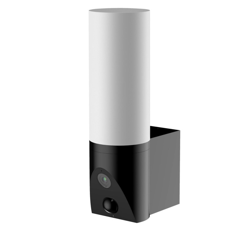 Caméra Wi-Fi extérieure avec lampe et sirène QNECT