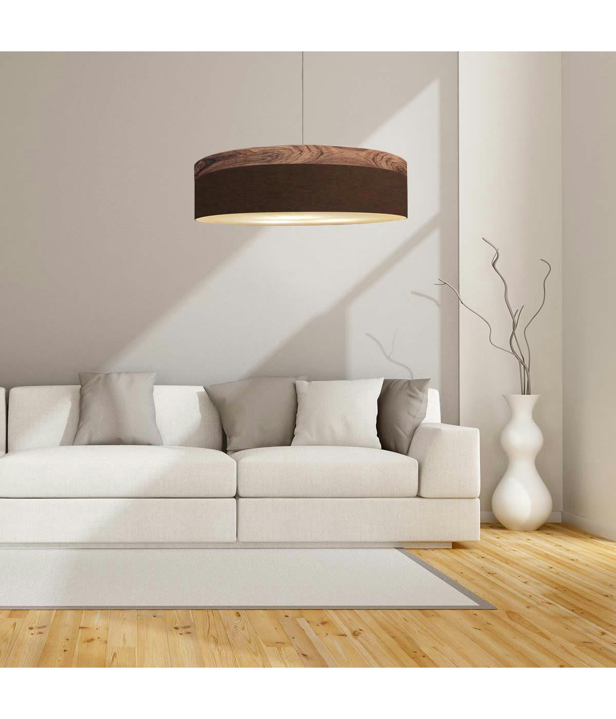 FINO - Suspension Boobby Slim chocolat D: 65 x H: 20