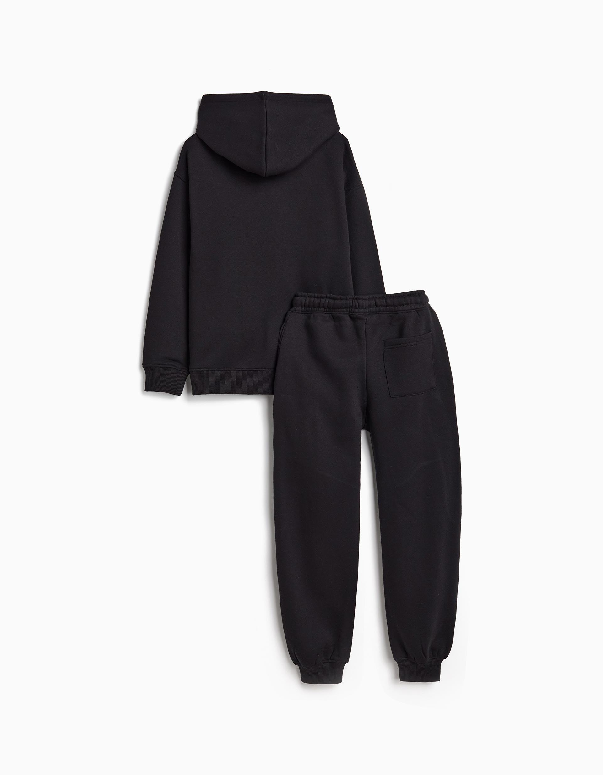 Conjunto de Jogging, Menino, Preto