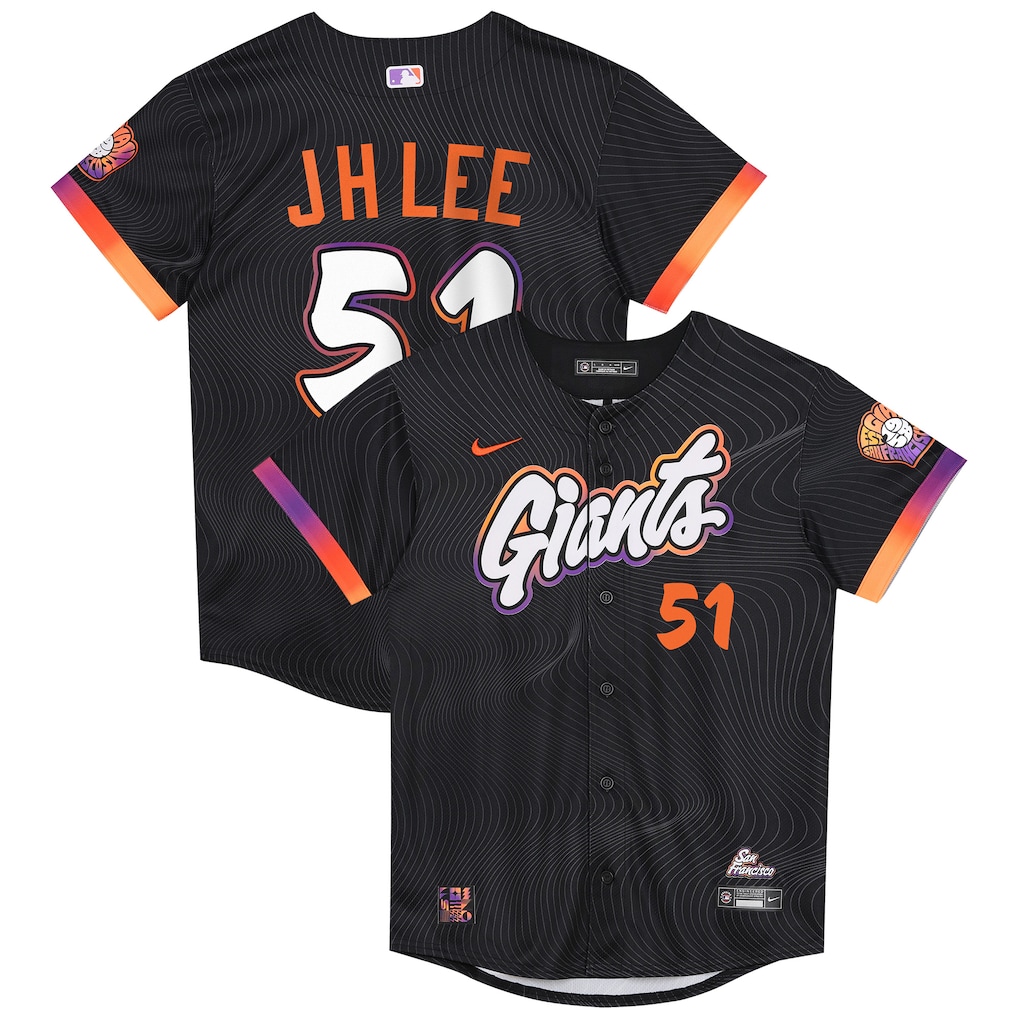 Jung Hoo Lee San Francisco Giants Preschool 2025 City Connect Limited Jersey - Anthracite