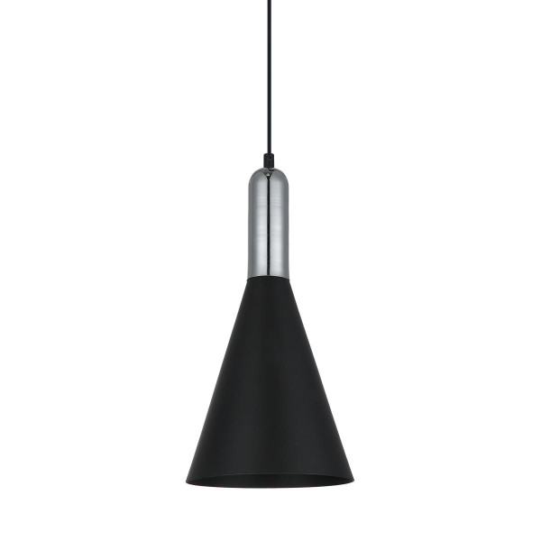 Lampa wisząca czarna Khaleo 1xE27x60W wym: 112x19x19 cm Italux