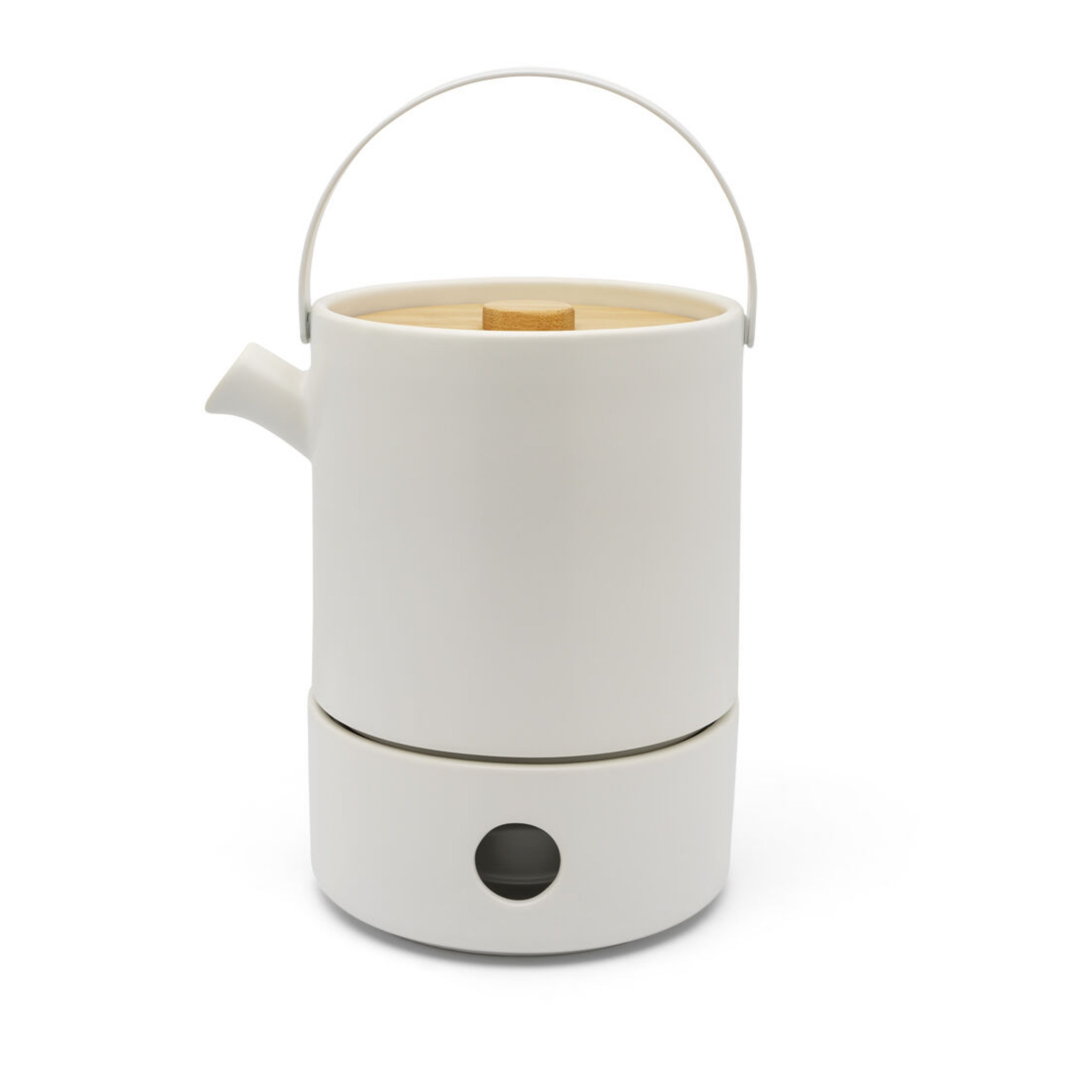 Bredemeijer - Theeset Umea 1,2L met warmer wit