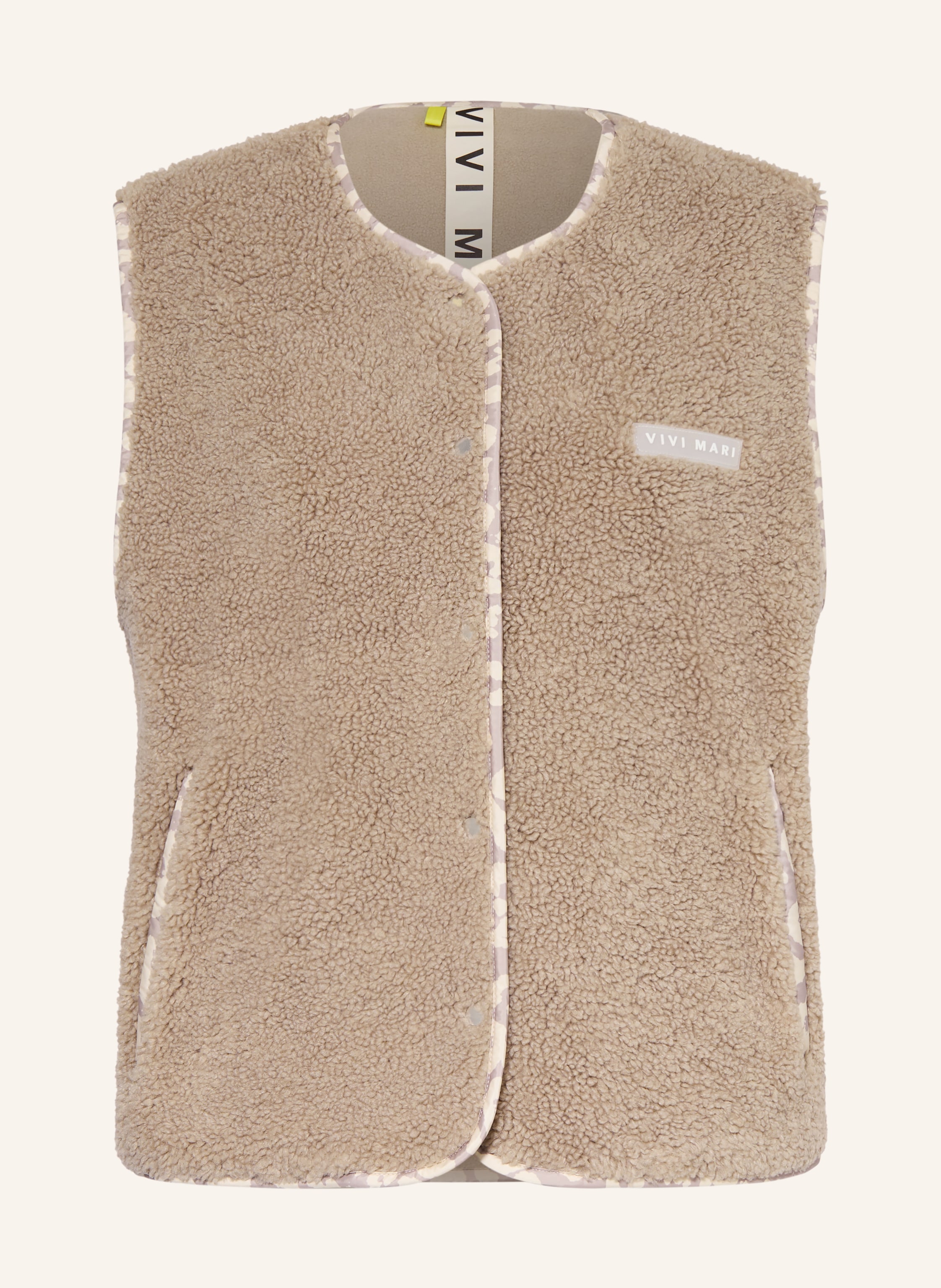 VIVI MARI Teddyfell-Weste