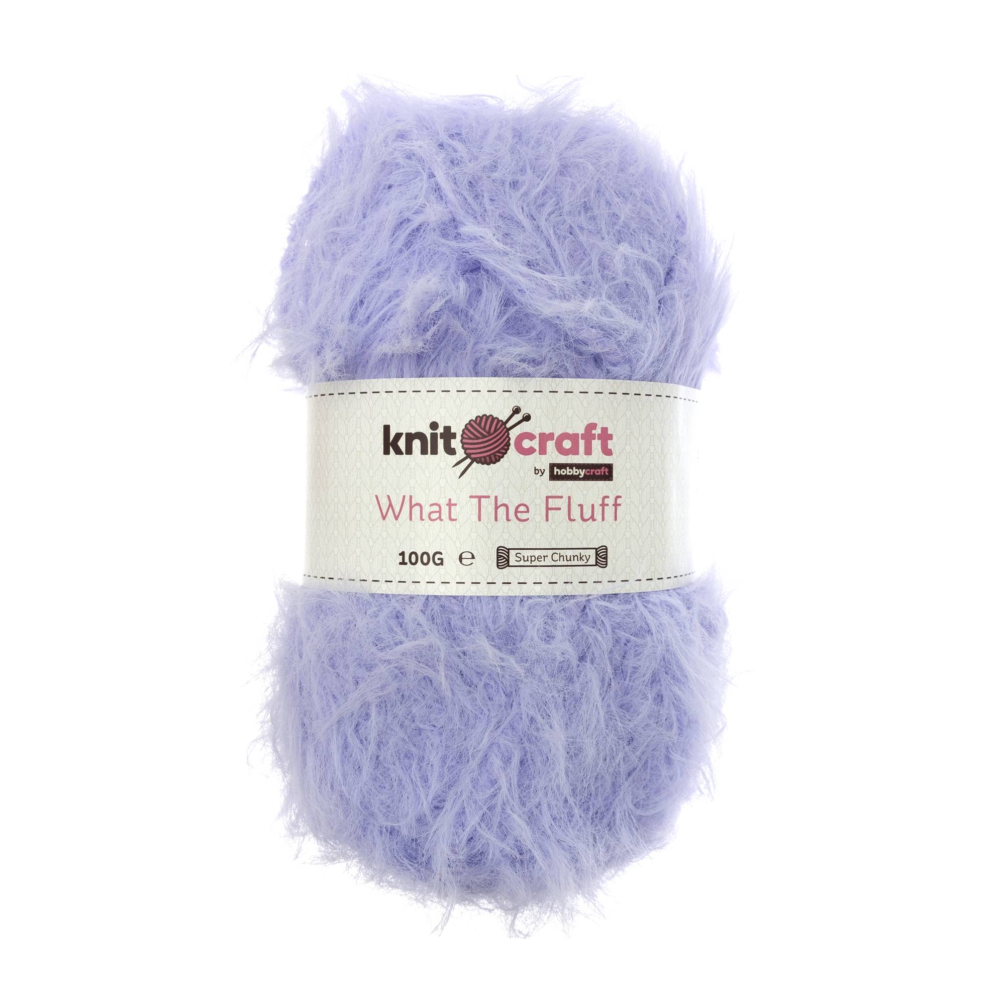Knitcraft Lilac What the Fluff 100g