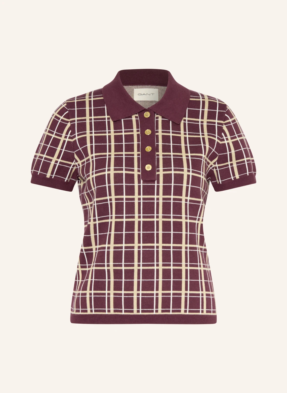 GANT Strick-Poloshirt