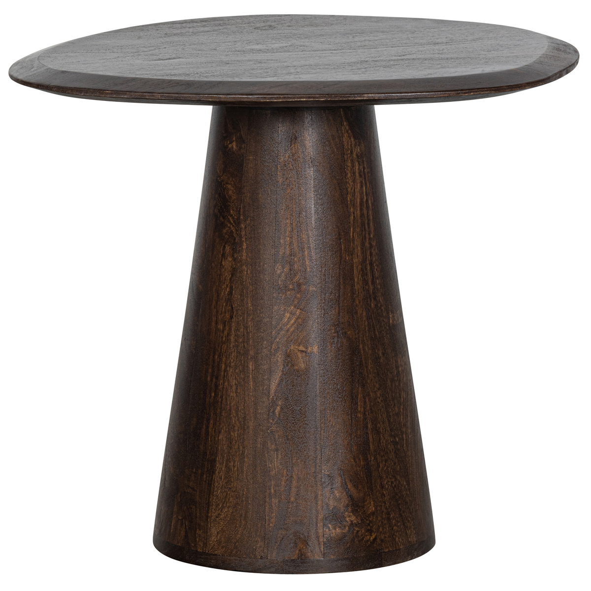 WOOOD bijzettafel Posture - Hout - Walnoot - 52x60x50