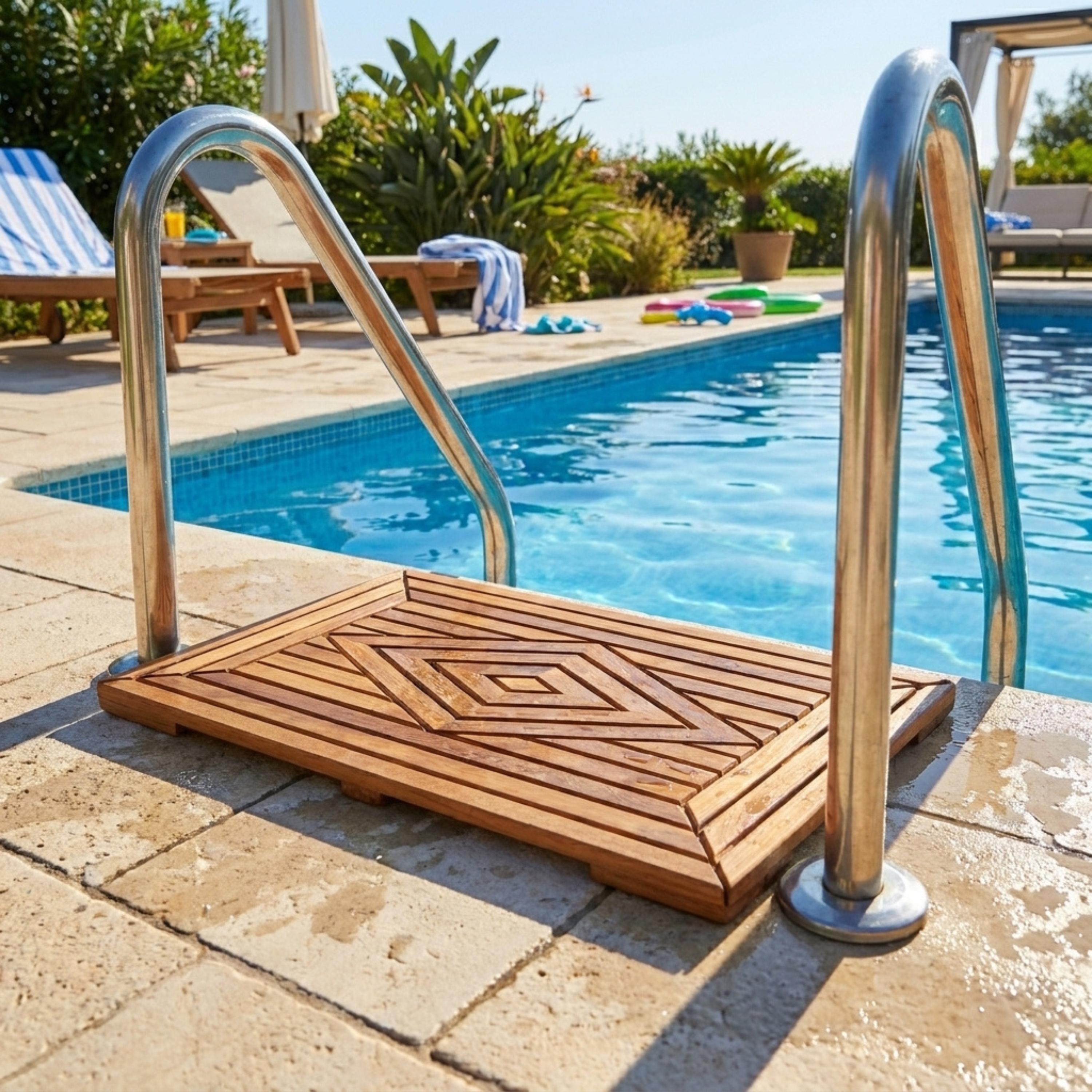 Our Designer Teak Shower Mat—Enriching Your Bathroom With Timeless Beauty