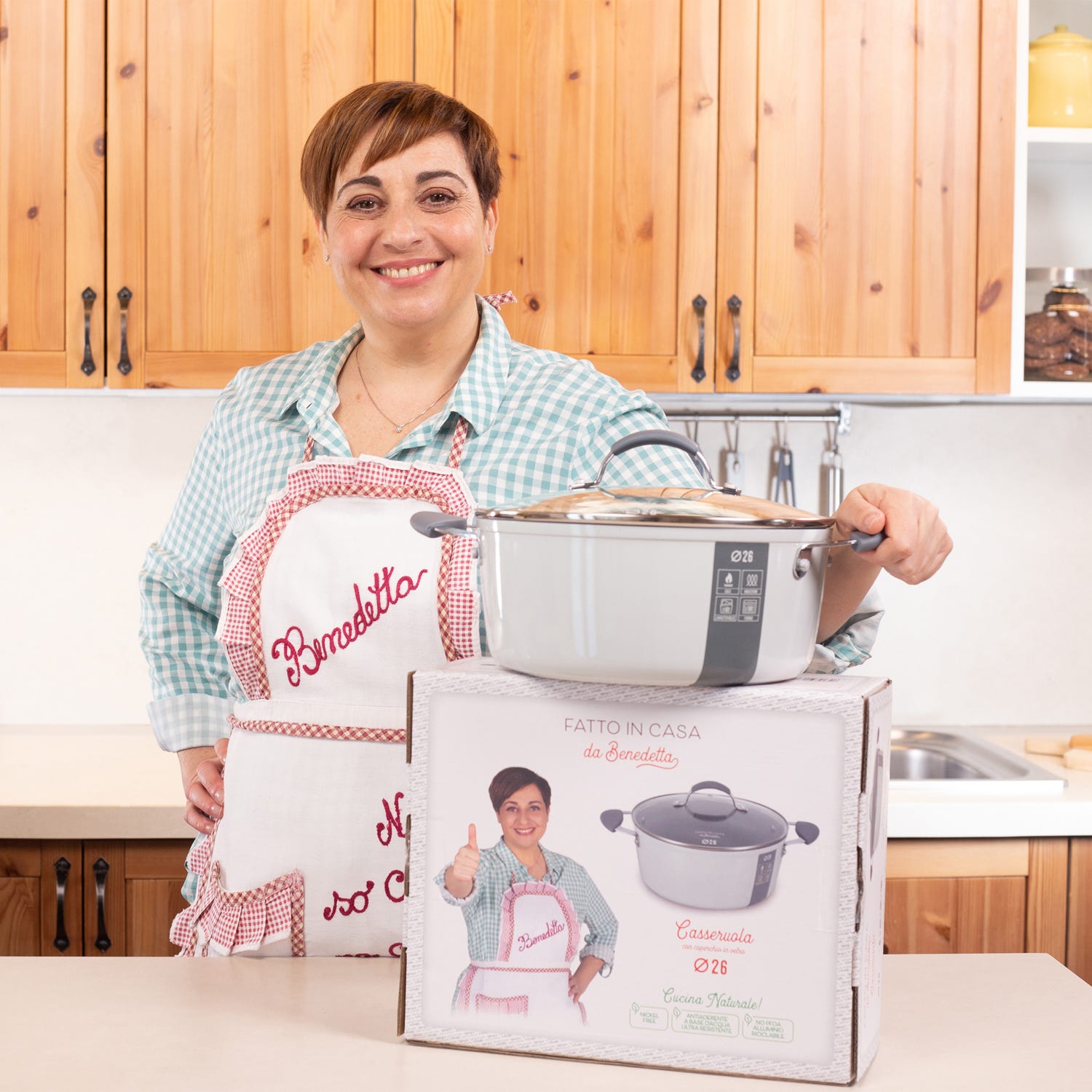 Casseruola induzione 26 cm con coperchio Fatto in casa da Benedetta