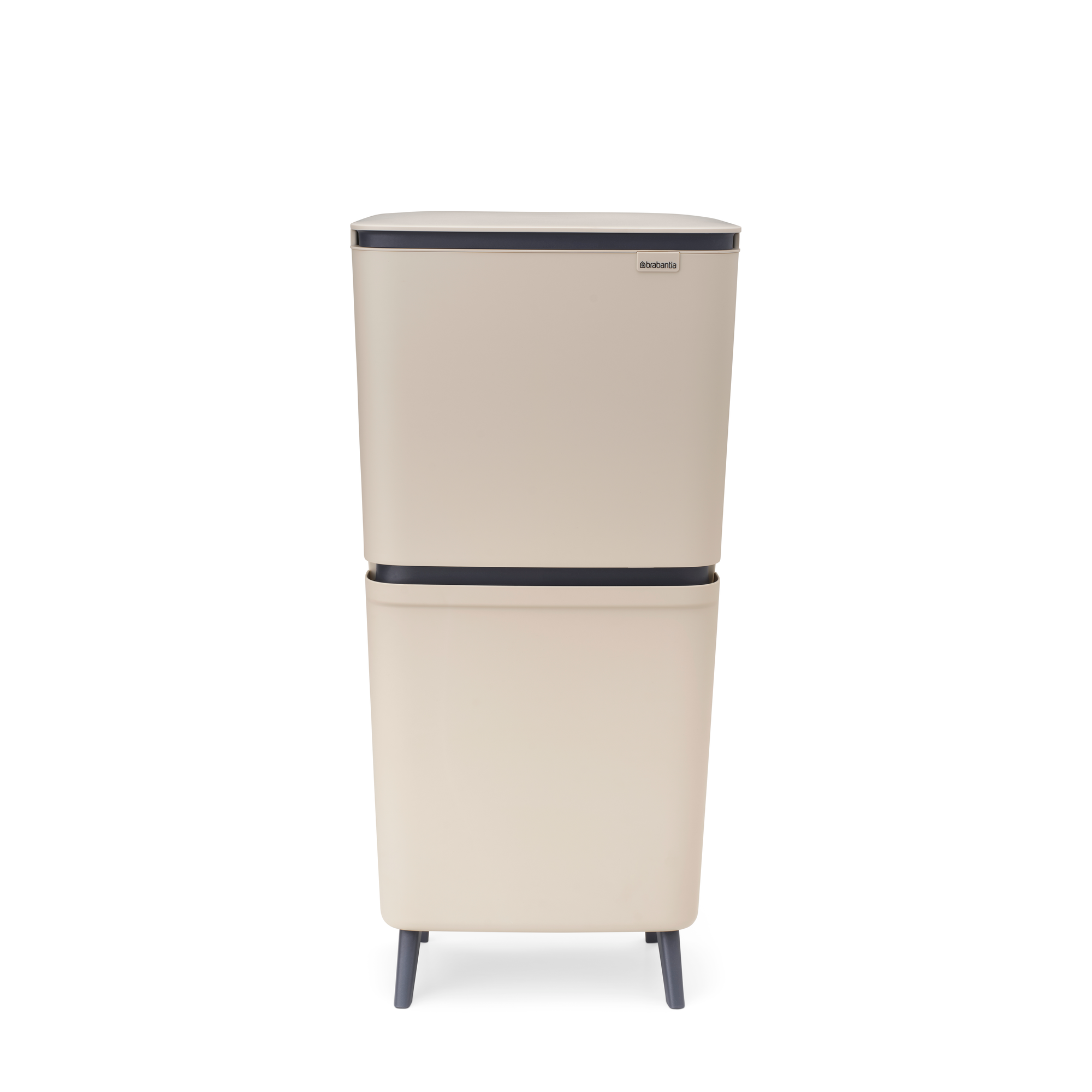 Brabantia SortUp Recycle Prullenbak Hi, 10 10 25 liter - Soft Beige
