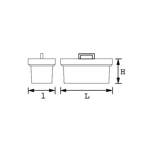 Boite à outils métallique 5 cases - SAM OUTILLAGE - 605-R