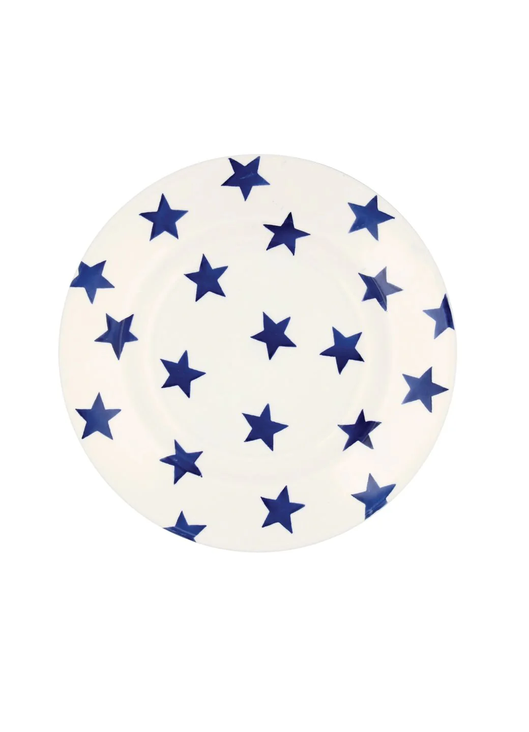 Blue Star Medium Dinner Plate, 8.5 Inch