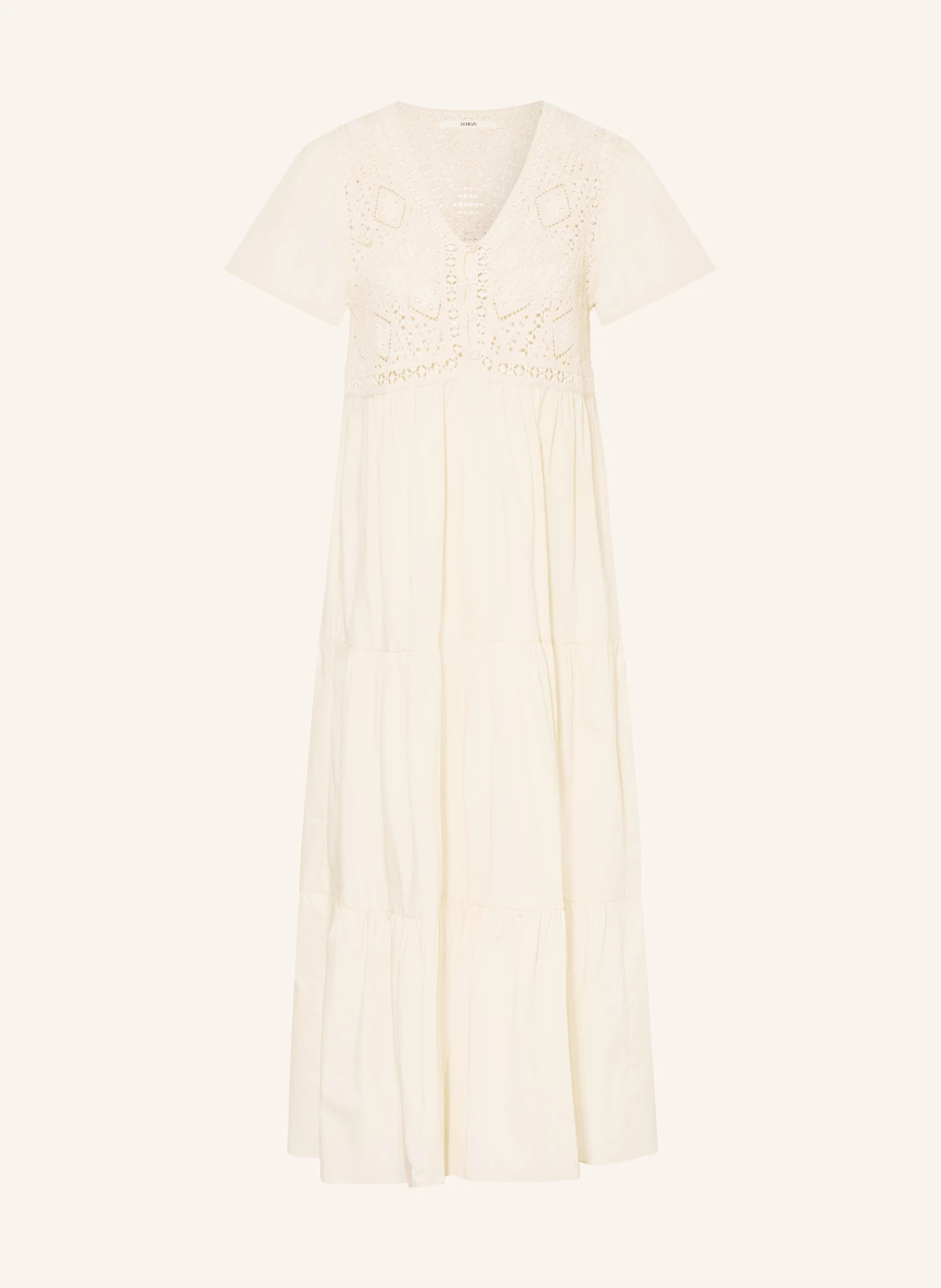 ba&sh Kleid SANDY mit Lochspitze