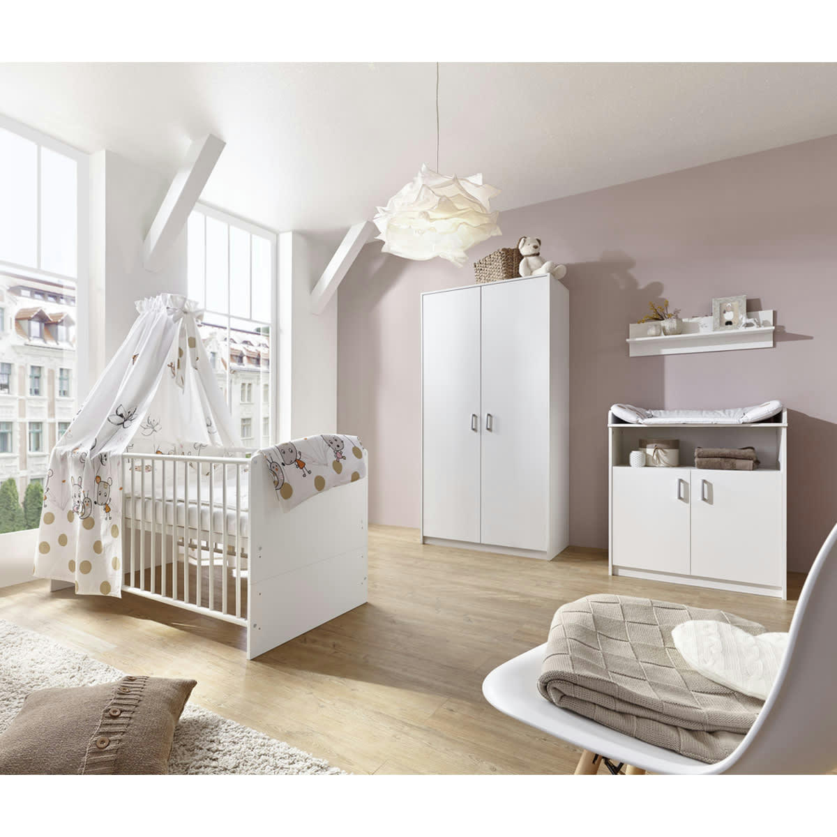 LILO - Commode 2 portes plan blanc