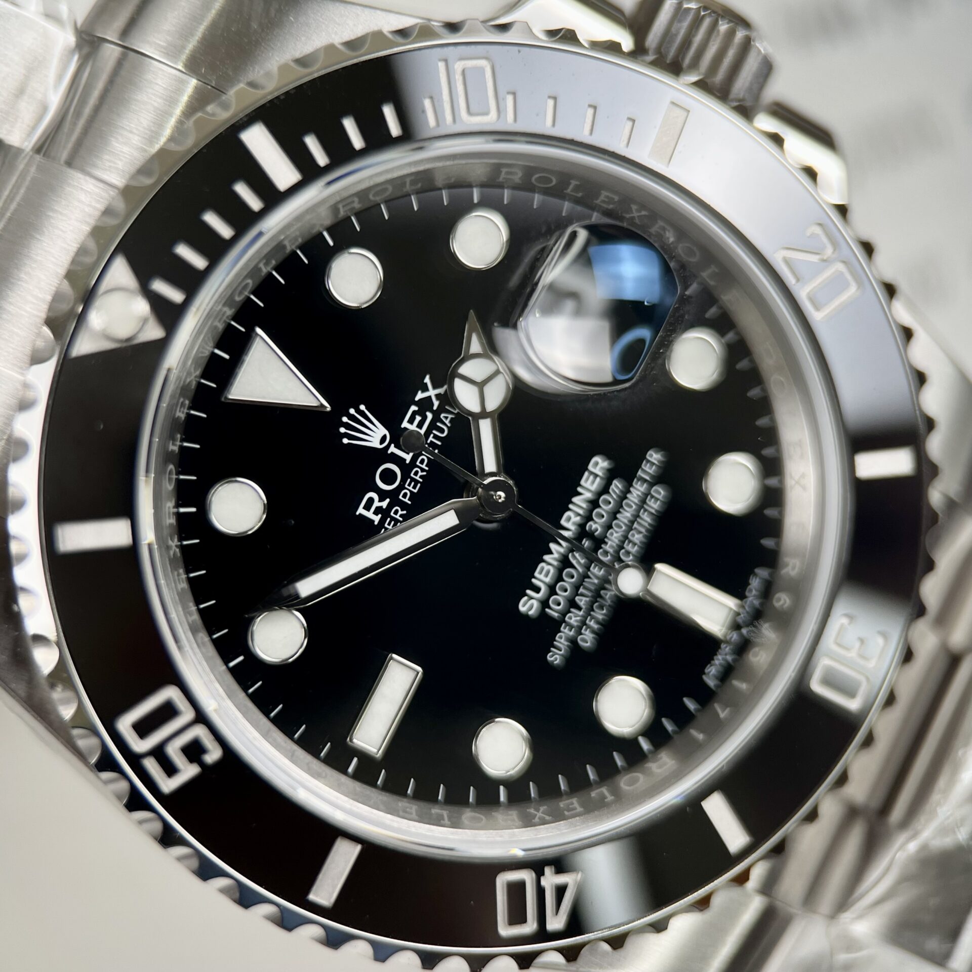 Rolex Submariner 316L Steel Black Dial 40mm Oyster EWF Replica