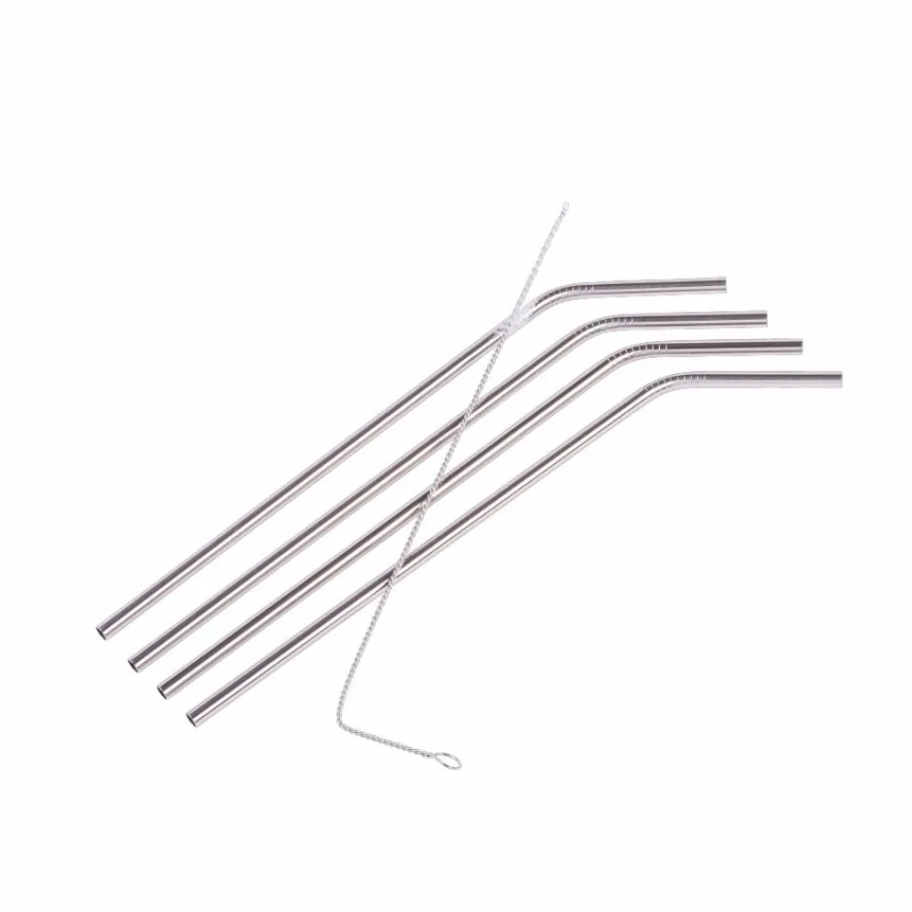 Cocktail Accessoires^CASA FANCY Pailles à Cocktail Avec Brosse Argent