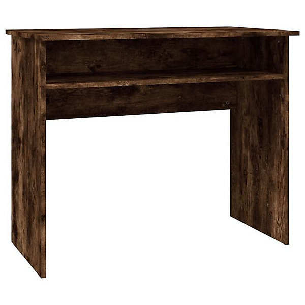 815462 vidaXL Bureau Chêne fumé 90x50x74 cm Bois d'ingénierie