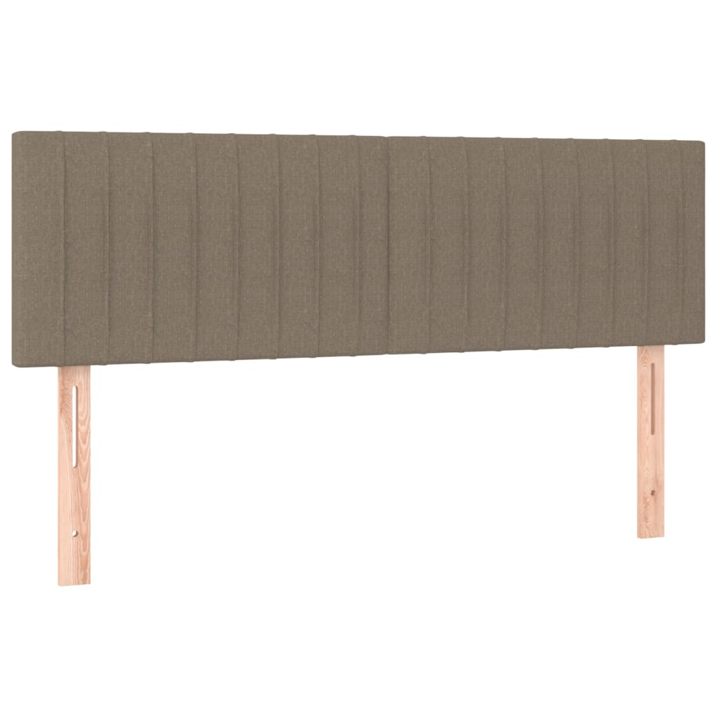 VidaXL Zagłówek do łóżka z LED taupe