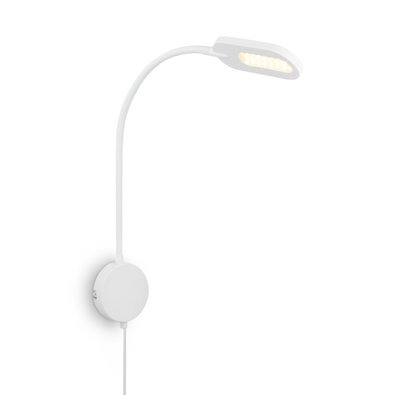 Applique LED blanche avec interrupteur tactile 6 W BRILONER