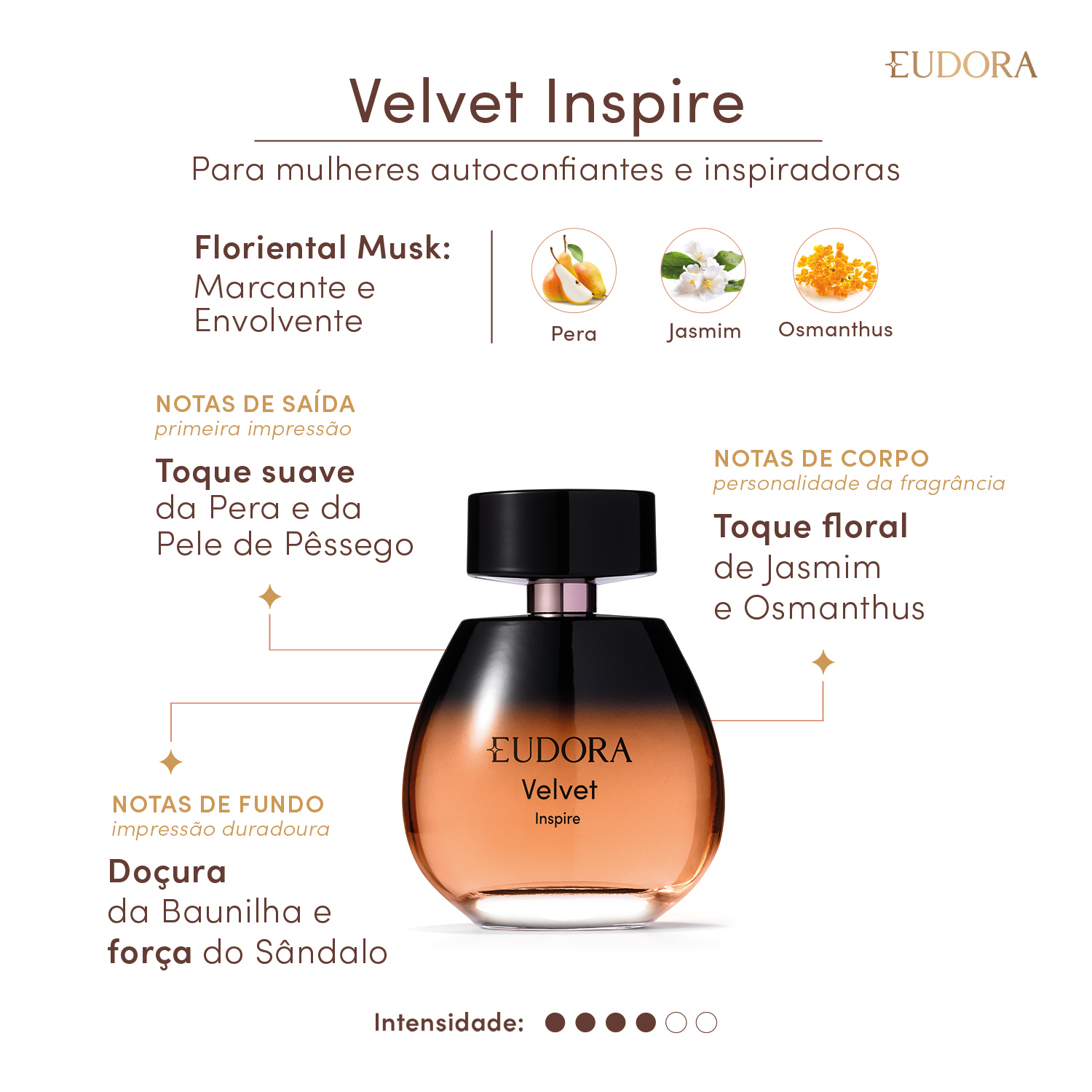 Velvet Inspire Desodorante Colônia 100ml