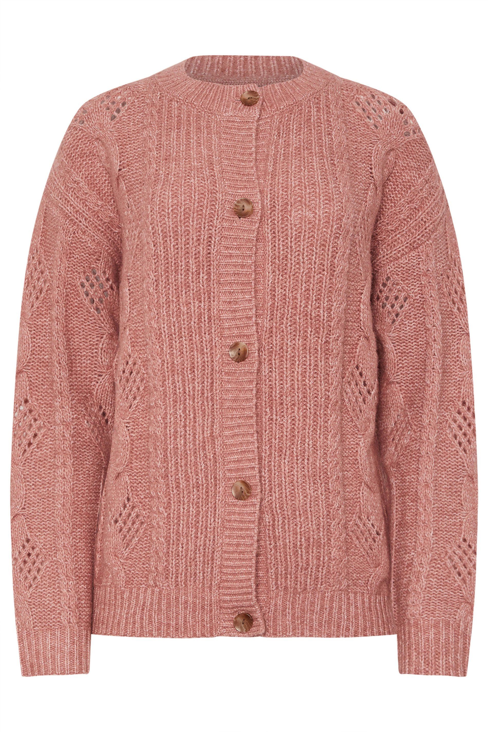 Long Tall Sally Tall Pointelle Knit Cardigan